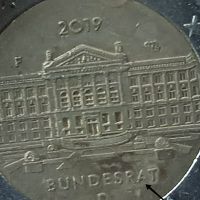 2 Euro Münze D Bundesrat F 2019 (Fehlprägung) Kreis Pinneberg - Haseldorf Vorschau