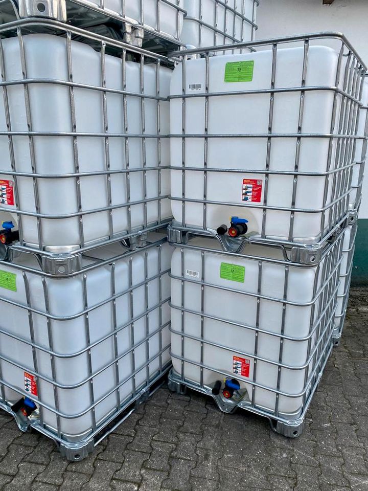 Wassertank Fass 1000L Behälter IBC Container Mauser Fässer in Dresden