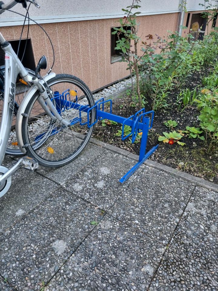 Fahrradständer in Traunreut