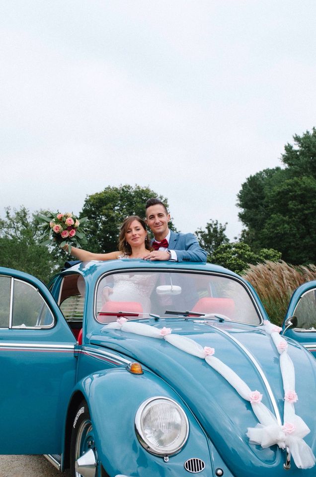 VW Käfer / Hochzeitsauto / Oldtimer / mieten / Hochzeit Shooting in Krefeld