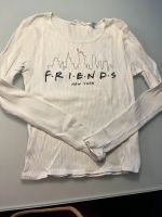 Shirt, Langarm, weiß mit Aufdruck Friends New York, Gr170 Bayern - Seefeld Vorschau