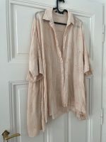 ZARA s Bluse Asymmetrisch beige Blumen Muster Stickerei Frankfurt am Main - Nordend Vorschau