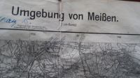 Sammler, Landkarten, Meißen 1937 Sachsen Dresden - Räcknitz/Zschertnitz Vorschau