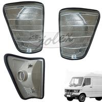 Blinker Blinkleuchte weiß R+L für Mercedes T1 Transporter 77-96 Nordrhein-Westfalen - Gronau (Westfalen) Vorschau