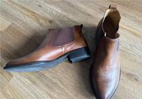 Gabor Damen Chelsea Boots Leder Cognac Schuhe Düsseldorf - Stadtmitte Vorschau