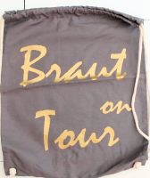 Rucksack 37 x 47 cm BW Grau Westford Mill mit Druck Braut on Tour Niedersachsen - Weyhe Vorschau