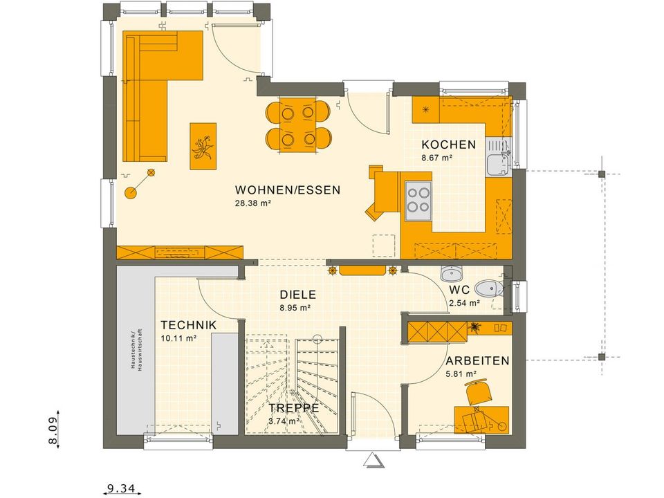 Einfamilienhaus 2 Kinderzimmer, 1 Home-Office inkl. Grundstück in Wernigerode