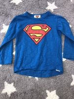 Next cooles Langarmshirt Superman blau in 98 2-3 Nordrhein-Westfalen - Troisdorf Vorschau