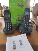 2 DECT Telefone mit Anrufbeantworter und Audioverstärkung Saarland - Beckingen Vorschau