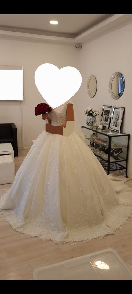 Brautkleid- Hochzeitskleid in weiß- Größe S bis M in Berlin