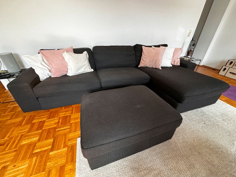 Reduziert!! Couch IKEA Kivik - 4er Sofa mit Box & Recamiere in Köln