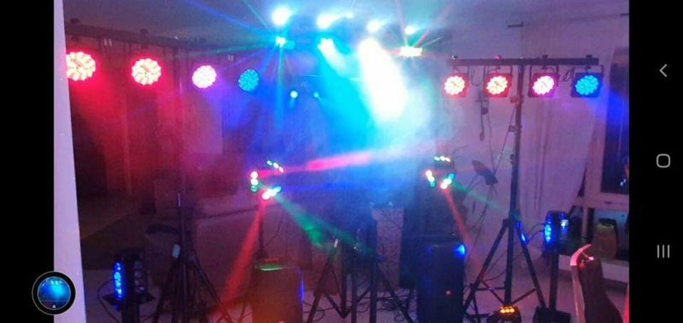 Musikanlage Lichteffekt Lichtanlage Partylicht Discolicht mieten in Kirchheim