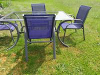 Verkaufe Gartentisch mit 4 Stühlen/ Gartenmöbelgarnitur Bayern - Spiegelau Vorschau