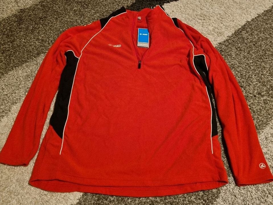 Trainingspullover Shirt Training Fleece Rot Jako XXL in Paderborn