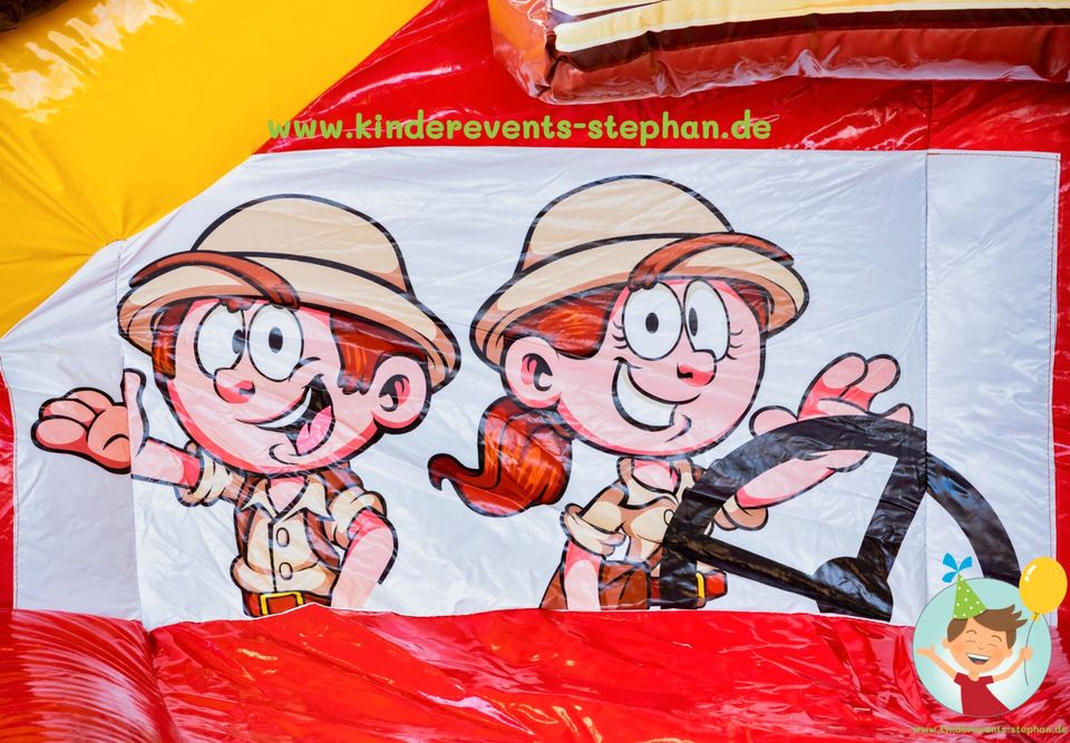 Hüpfburg Amazonas Safari mieten, leihen, Party, Verleih, Event in Crostwitz