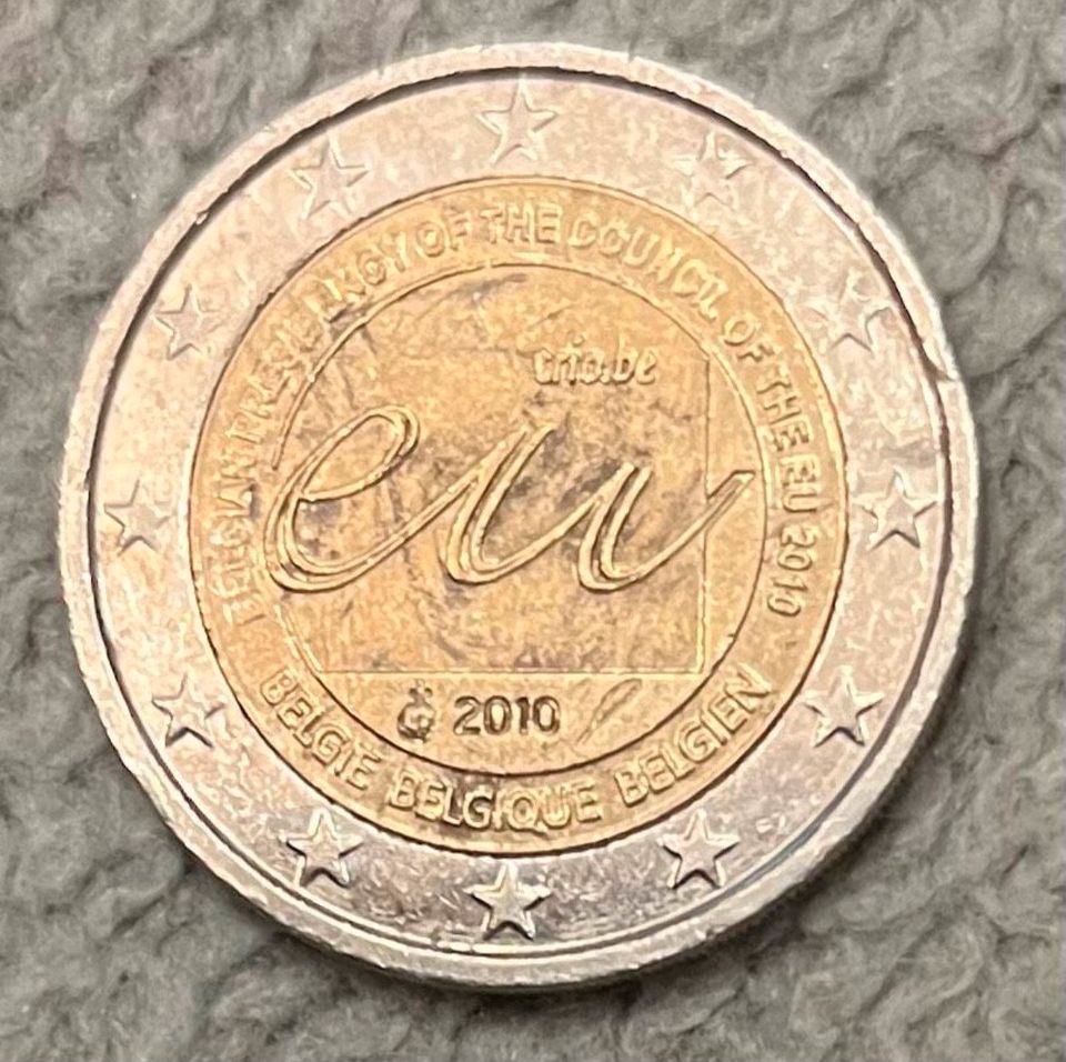 Belgien 2 Euro in Ober-Olm