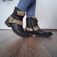 Ich verkaufe ein paar sehr schöne Echtleder Boots in Größe 39! Hessen - Reinheim Vorschau