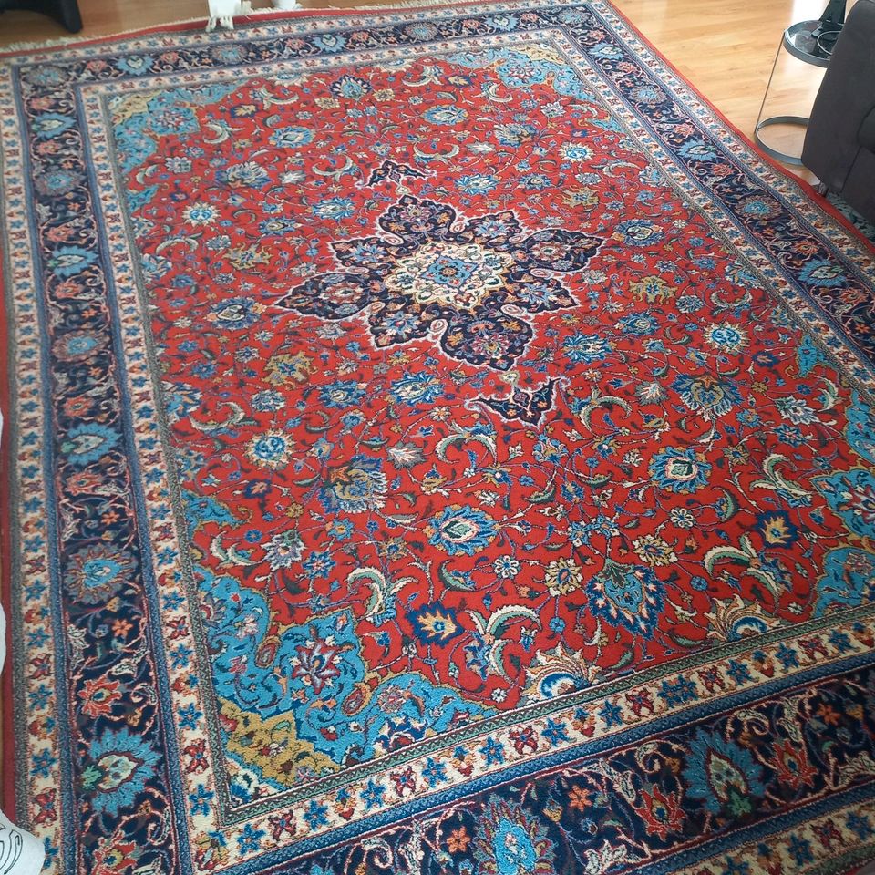 Perserteppich,  Isfahan Teppich,  350x250cm in Kernen im Remstal