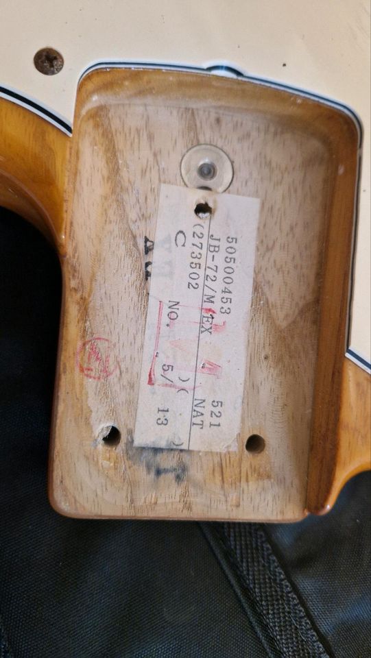 1993 Fender Jazz Bass JB-72 EX MIJ Japan Esche nur 4,1kg in Gardelegen  