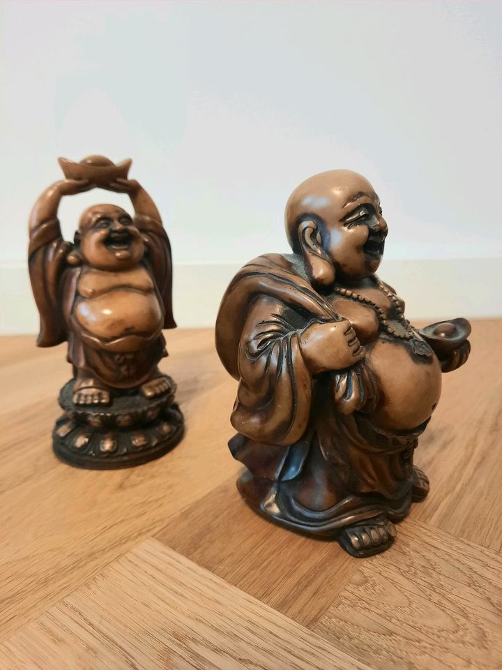 4 lachender Buddha Figuren für Reichtum in Berlin