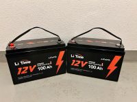 2x LiTime 12V 100Ah  Lithium Batterie + 1000 Watt Wechselrichter Bayern - Landsberg (Lech) Vorschau