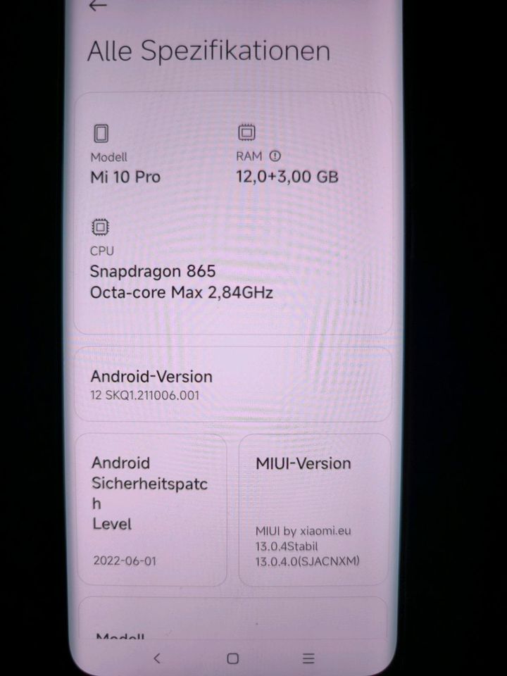Xiaomi Mi 10 Pro 12GB RAM 512 GB Speicher in Tiefenbronn