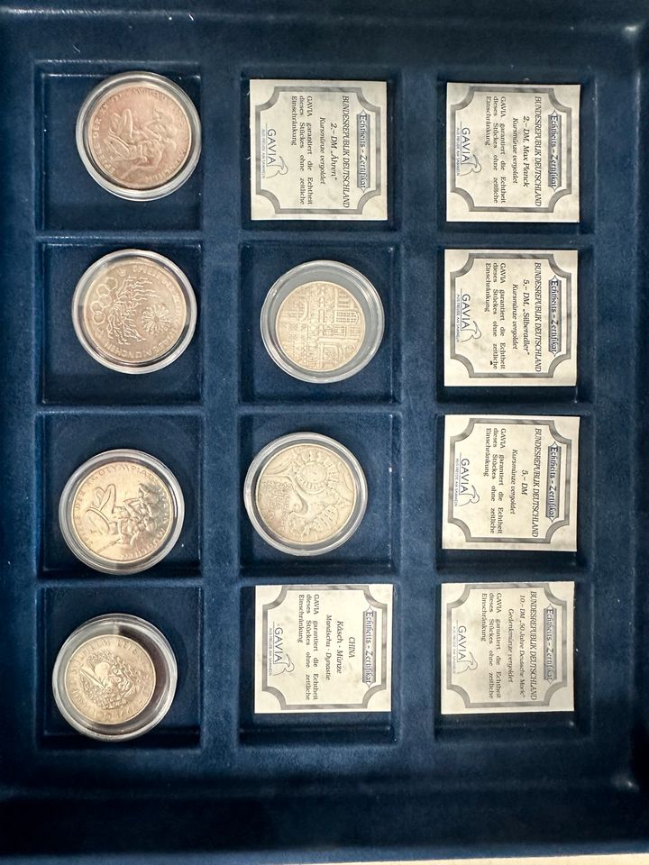 Deutsche Mark Goldmünzen Sammlung in Waldfeucht