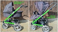 2in1 Heike Hauck Kinderwagen + Sportsitz schwarz (grün) Nordrhein-Westfalen - Leverkusen Vorschau