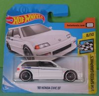 Hot Wheels '90 Honda Civic EF Saarland - Ottweiler Vorschau