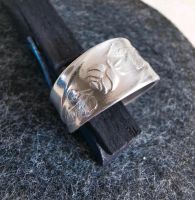 Ring aus Besteck versilbert Besteckschmuck Baden-Württemberg - Rheinstetten Vorschau