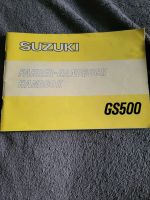 Suzuki Fahrerhandbuch GS500 Hamburg-Mitte - Hamburg Hamm Vorschau