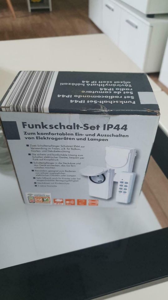 Verkaufe neuwertige Funkschalt Set IP 44 in Rodewisch