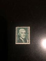 Briefmarke Thomas Jefferson USA Hessen - Braunfels Vorschau