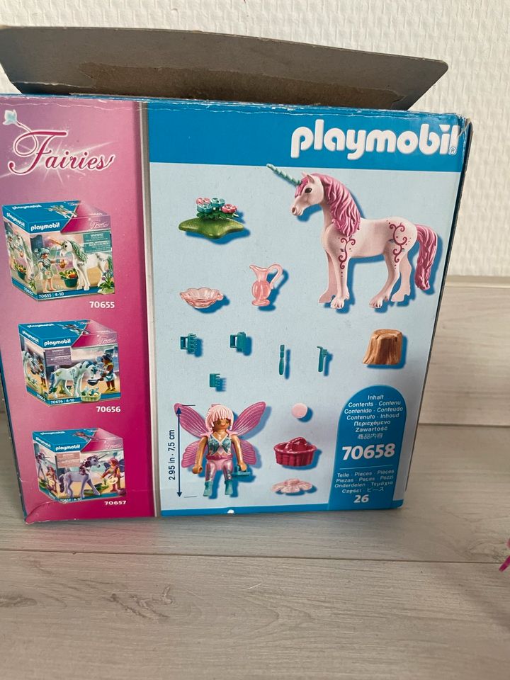 Playmobil Einhorn & Fee 70658 in Baesweiler