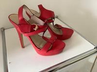 Wilady High Heel Pumps Sandale rot Gr. 38 wie neu Plateau Nordrhein-Westfalen - Herford Vorschau