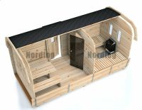 LUXURY NordLog SAUNA BUS 2,3 x 4,8m /Zweizimmer, Einfache Bänke/ Baden-Württemberg - Weil der Stadt Vorschau