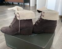 Braune Stiefeletten von Timberland in Gr. 39,5 Nordrhein-Westfalen - Düren Vorschau
