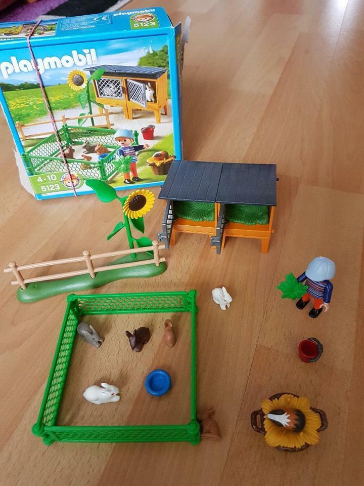 PLAYMOBIL 5123 - Häschen-Gehege in Stade