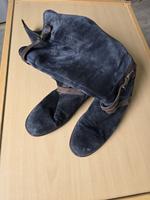 Gabor Stiefel Wildleder Schwarz, Braun Größe 41 flacher Absatz Hessen - Schwalbach a. Taunus Vorschau
