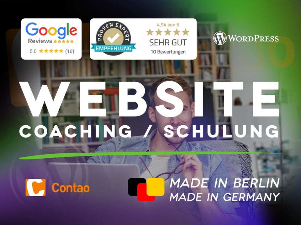 COACHING / Schulung WordPress WooCommerce HTML CSS und mehr! in Berlin