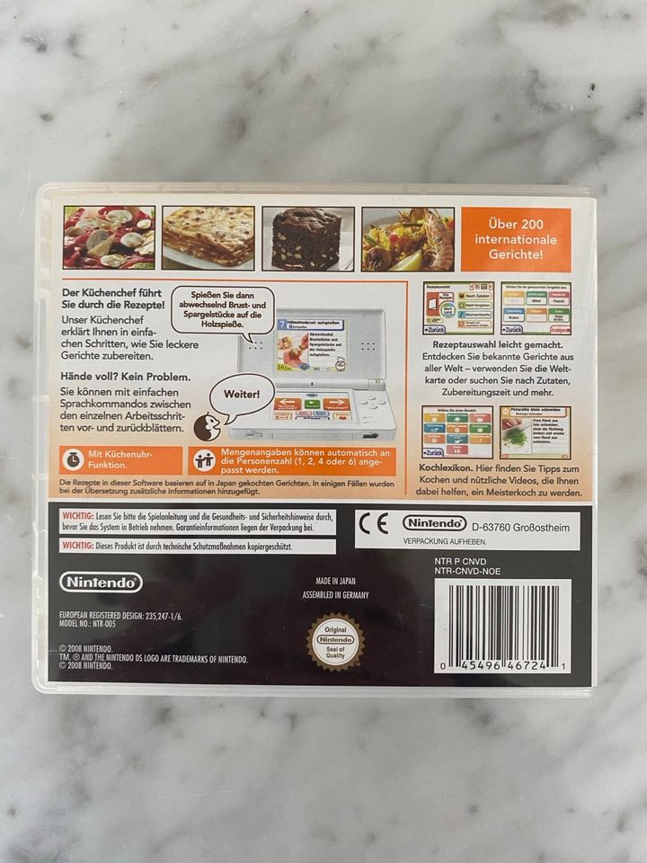 Nintendo DS Kochkurs  „Was wollen wir heute kochen? Sehr gut in Bersenbrück