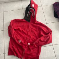 Bape hoodie shark Gr. S rot original Nordrhein-Westfalen - Overath Vorschau