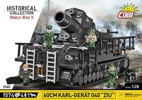 COBI 2560 60cm Karl-Gerät 040 ZIU Mörser 2. Weltkrieg Zug NEU OVP Nordrhein-Westfalen - Waltrop Vorschau