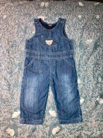 Steiff Baby Jeans Latzhose blau Strampler Hose Gr. (74) 80 Nordrhein-Westfalen - Halle (Westfalen) Vorschau
