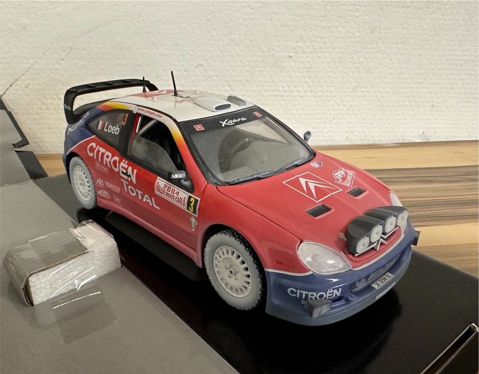 Modellauto 1:18 Rallye Monte-Carlo 2004 Citroen Xsara WRC Loeb in Frankfurt am Main