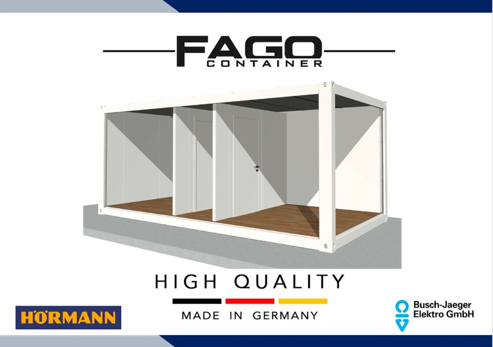 Wohncontainer / Miete / Mietkauf / Finanzierung / FAGO in Markt Schwaben