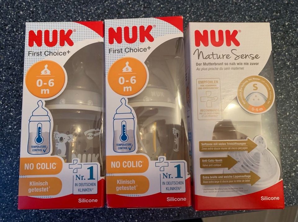 Nuk Babyflasche 0 - 6 Monate neu unbenutzt in Frankfurt am Main