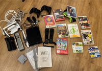 Nintendo Wii schwarz inkl. Spiele Nordrhein-Westfalen - Oberhausen Vorschau