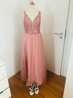 Unique Kleid Gr 38 rosa statt 260 eur Abiball Abendkleid Baden-Württemberg - Rutesheim   Vorschau