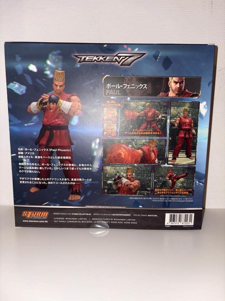 Paul Phoenix Storm Collectibles Tekken 7 Action Figur Neu OVP in Wörrstadt